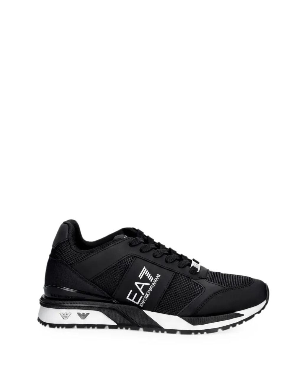 EA7 Black Logo Sneakers