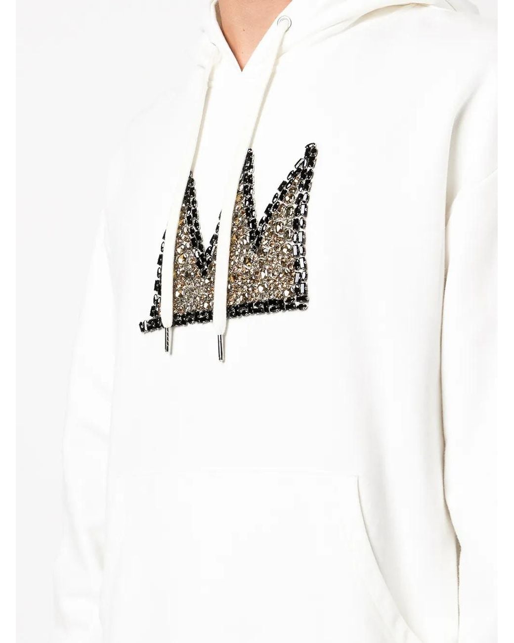 God's Masterful Children White All Hail The King Hoodie for men
