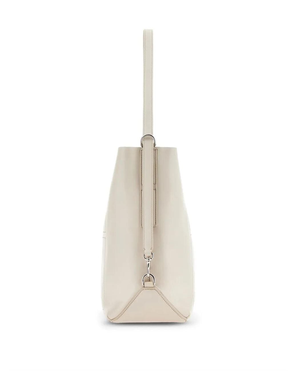 Hogan White Medium Leather Shoulder Bag