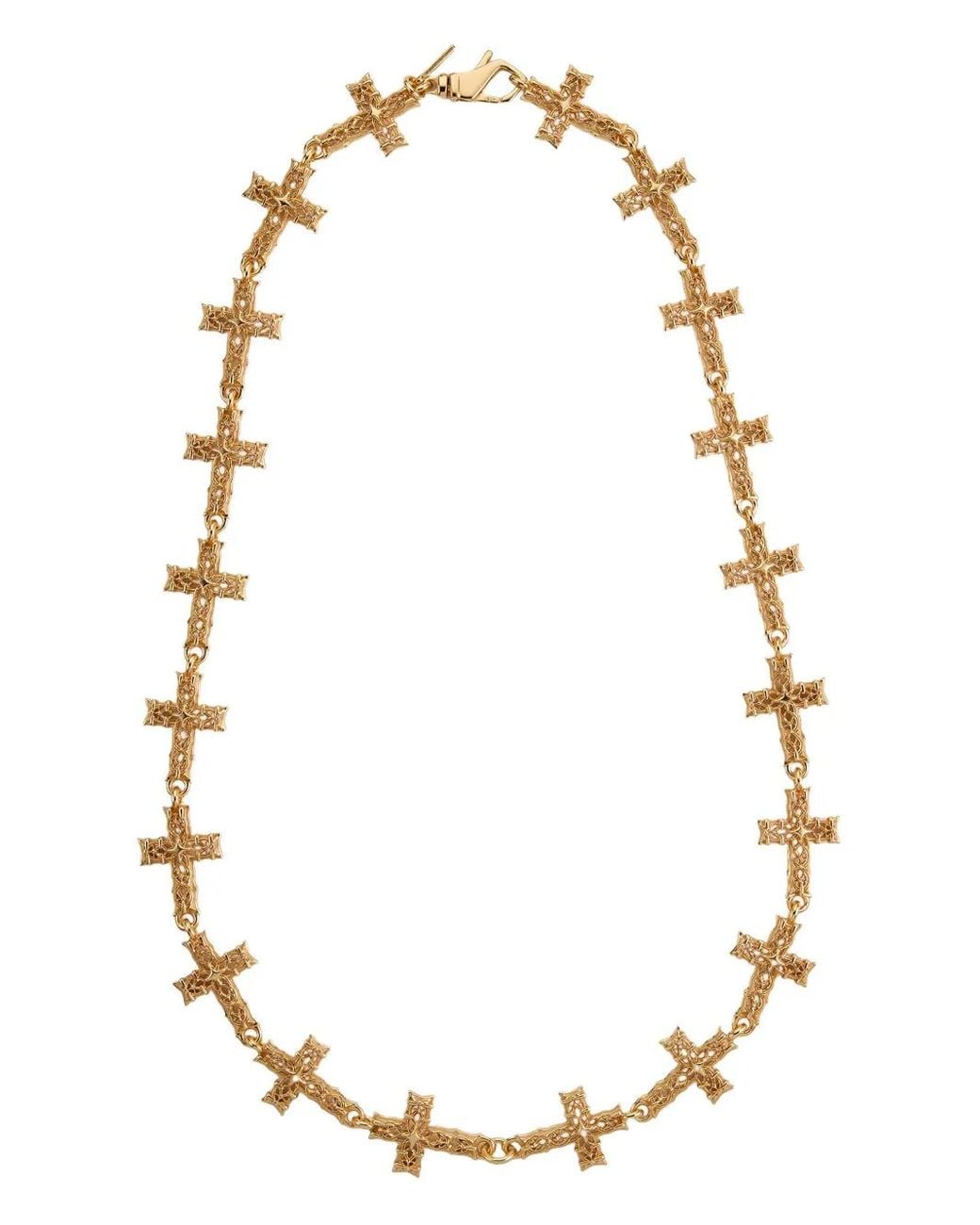 Emanuele Bicocchi Metallic Notre-Dame Necklace