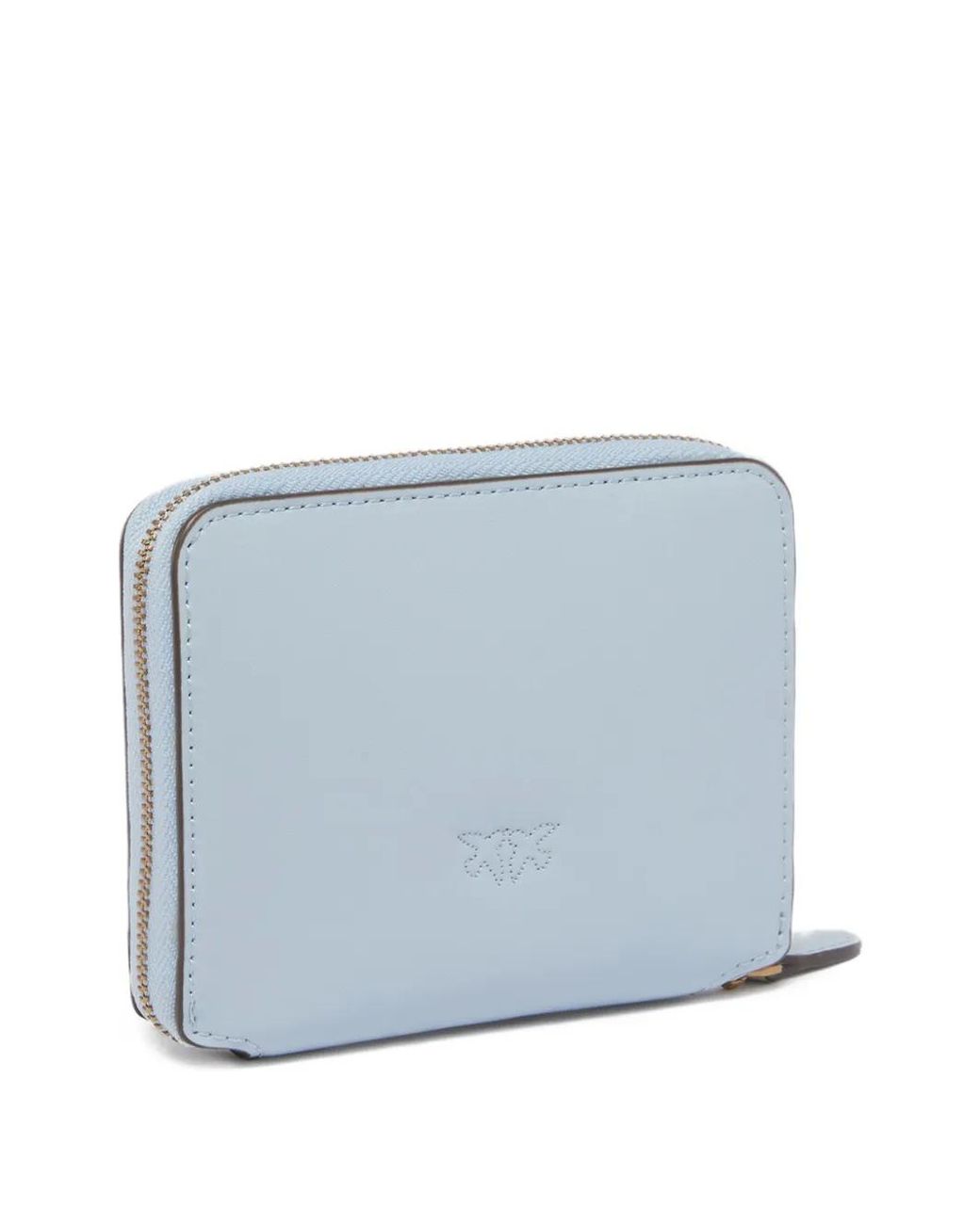 Pinko Blue Logo Zip Wallet