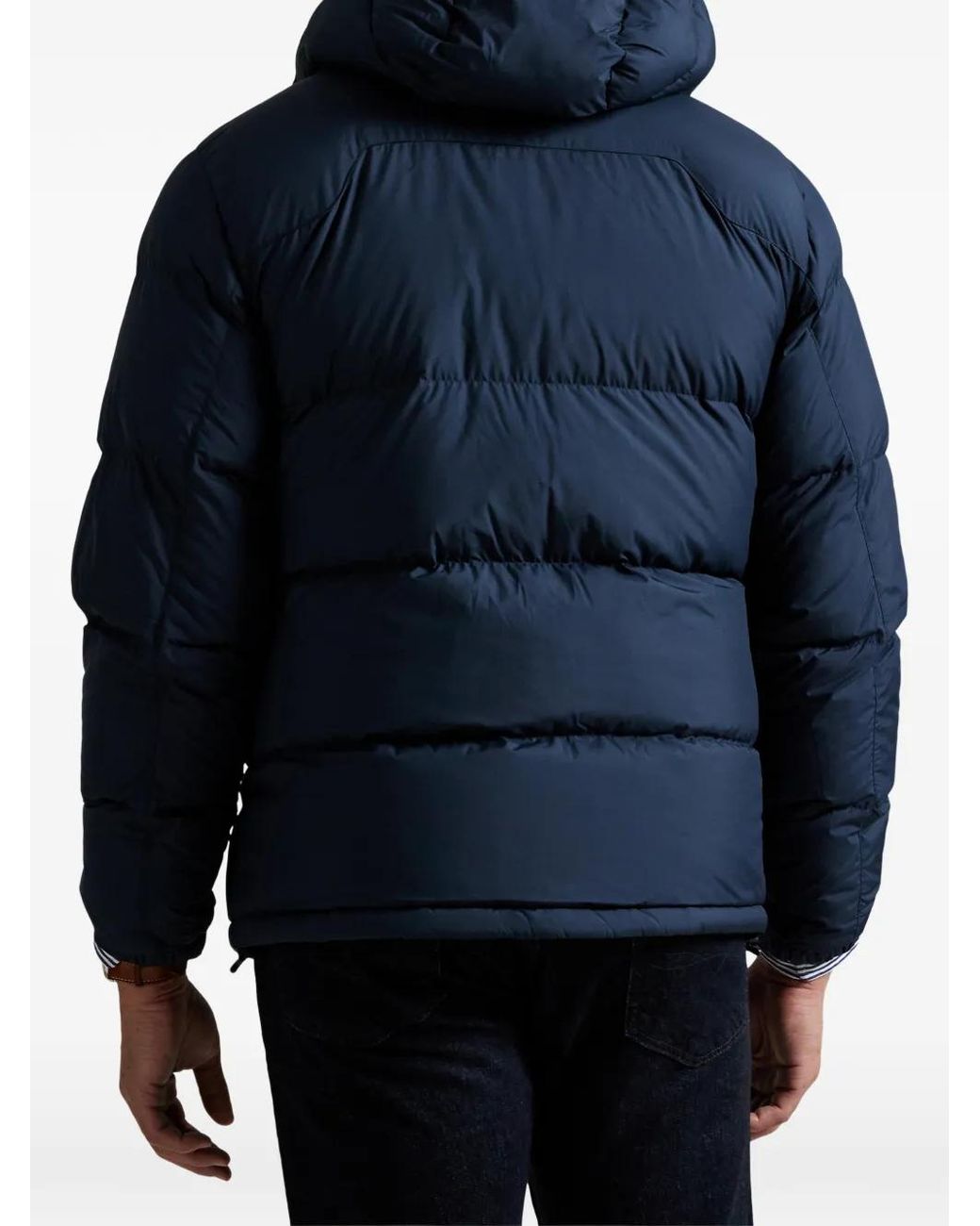 Polo Ralph Lauren Blue Detachable Hood Jacket for men