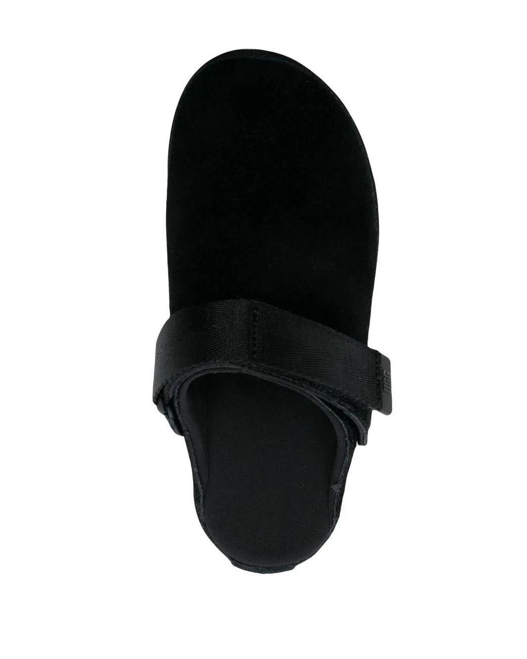 Chaussons En Daim À Attache Scratch Ugg en coloris Black