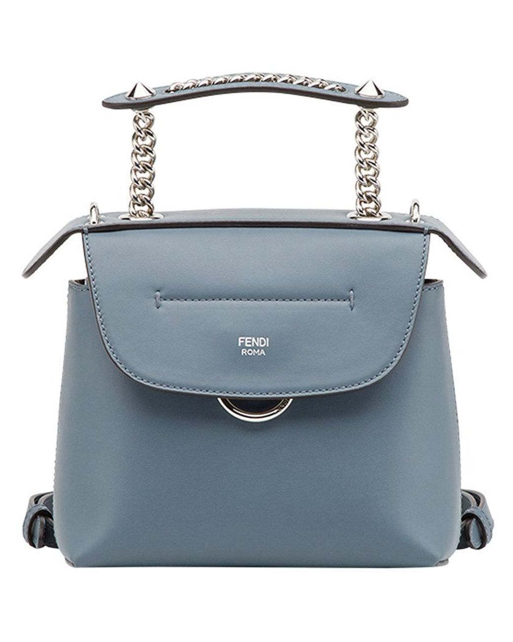 Fendi Mini Back To School Backpack in Blue Lyst