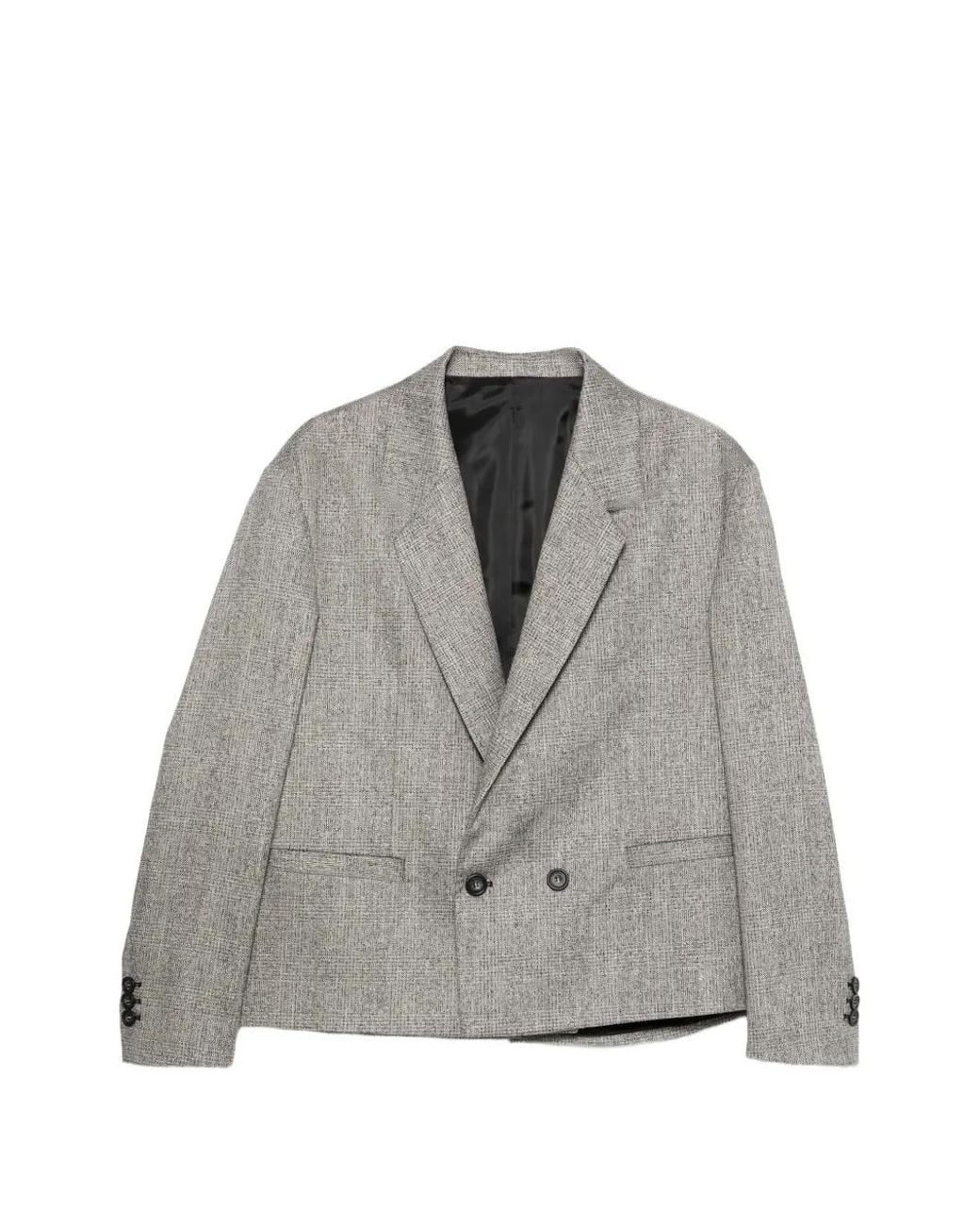 Imperial Gray Double-Breasted Suit for men