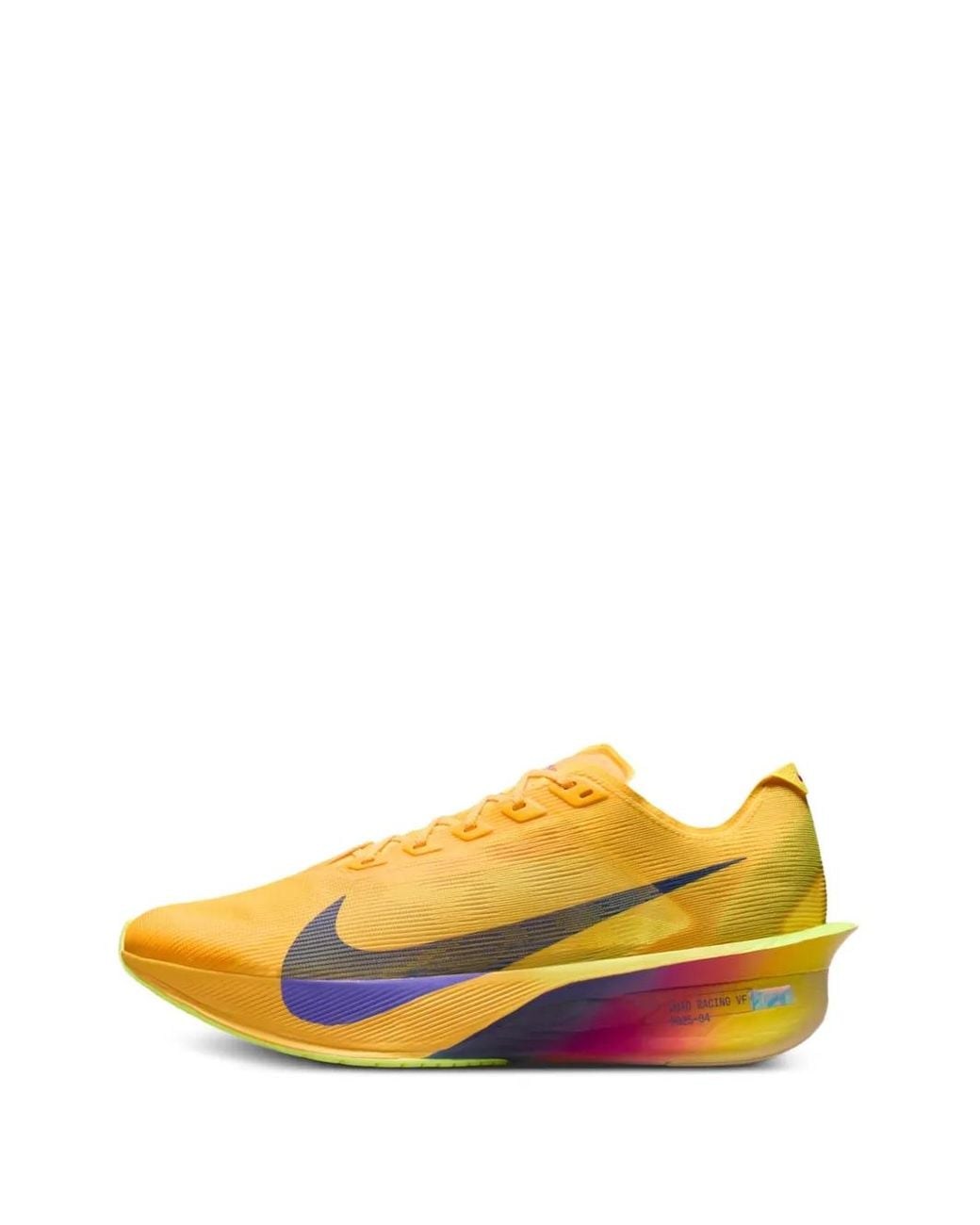 Nike Yellow Vaporfly 4 Road Racing Shoes for men