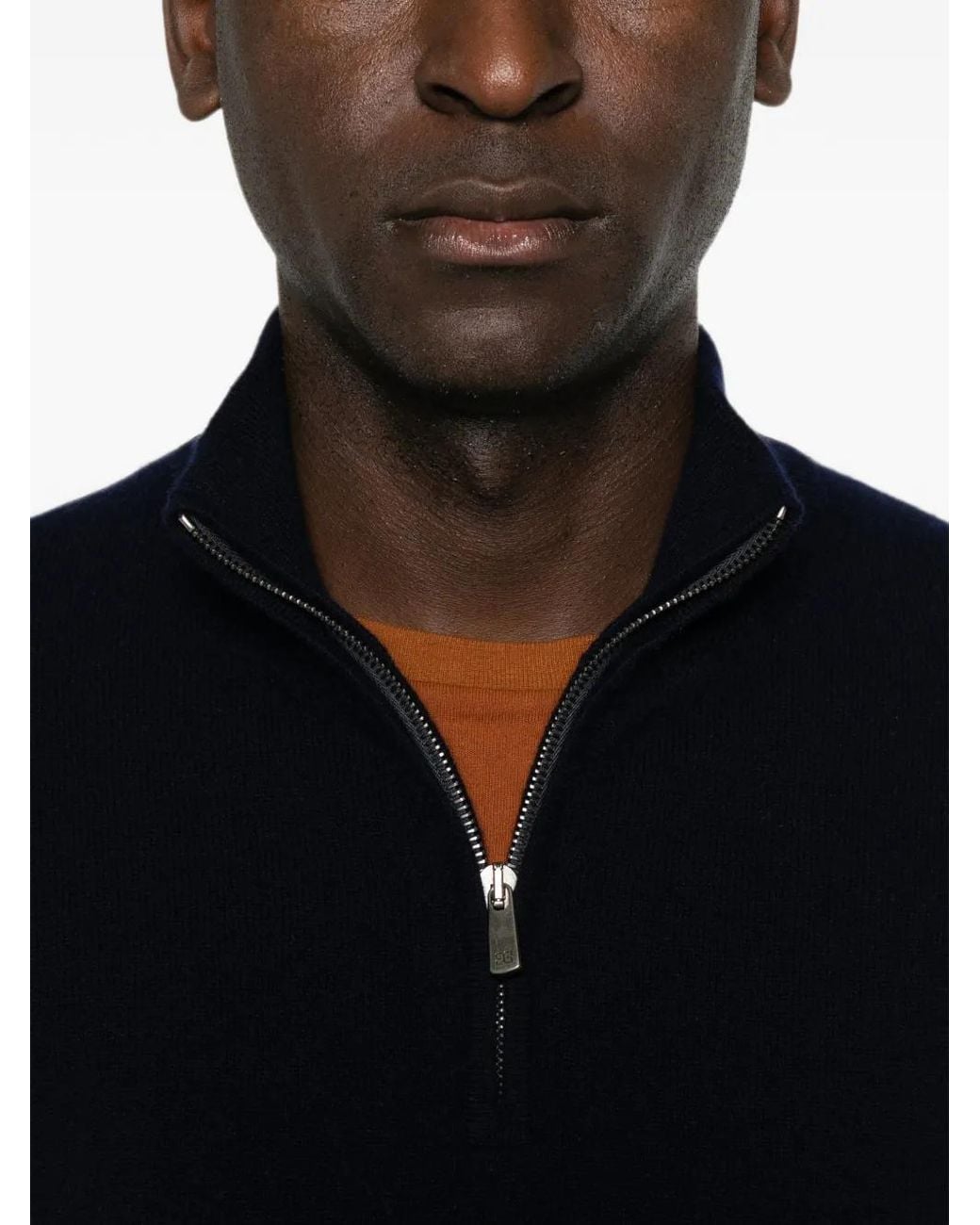 Bompard Pullover Mit Reißverschluss in Blue für Herren