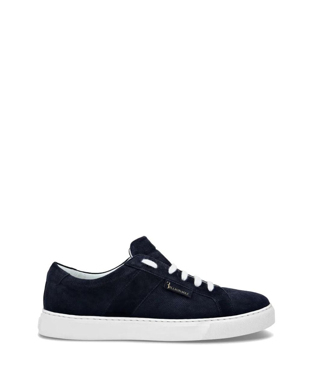 Billionaire Blue Baskets En Daim for men
