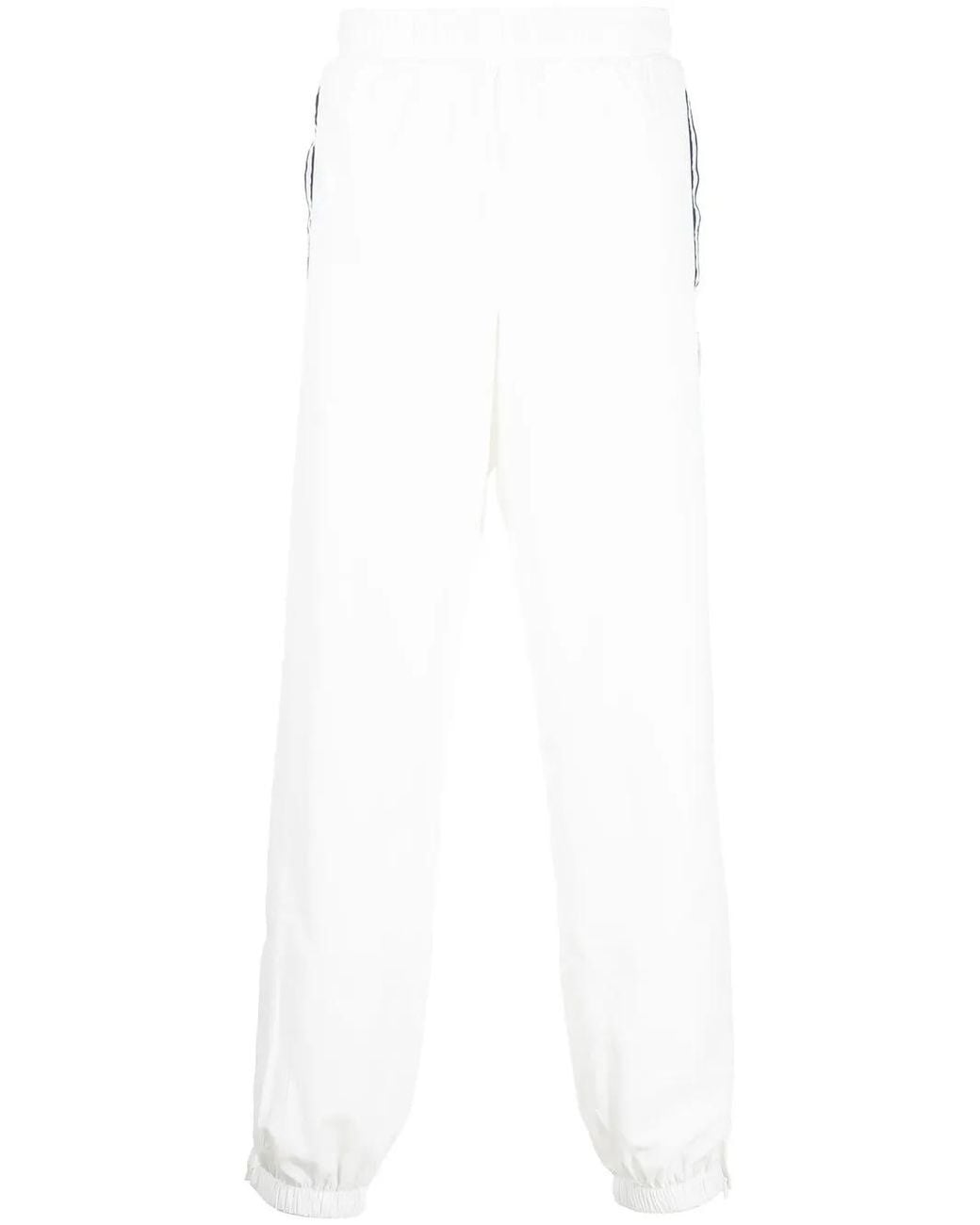 Casablanca White Logo-Print Track Pants for men