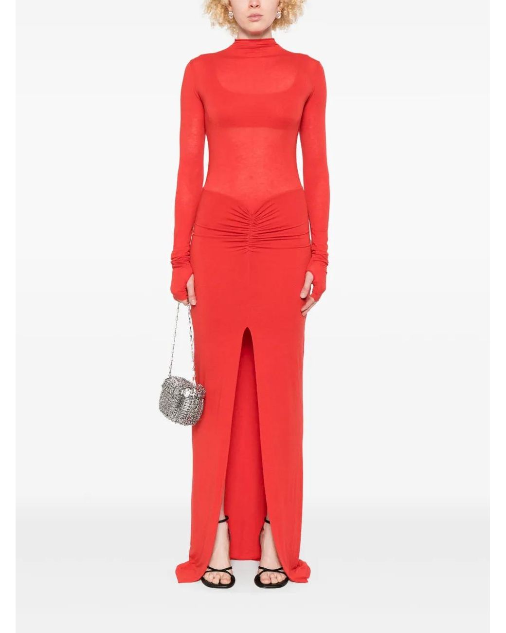 MANURI Camille Dress in Red | Lyst
