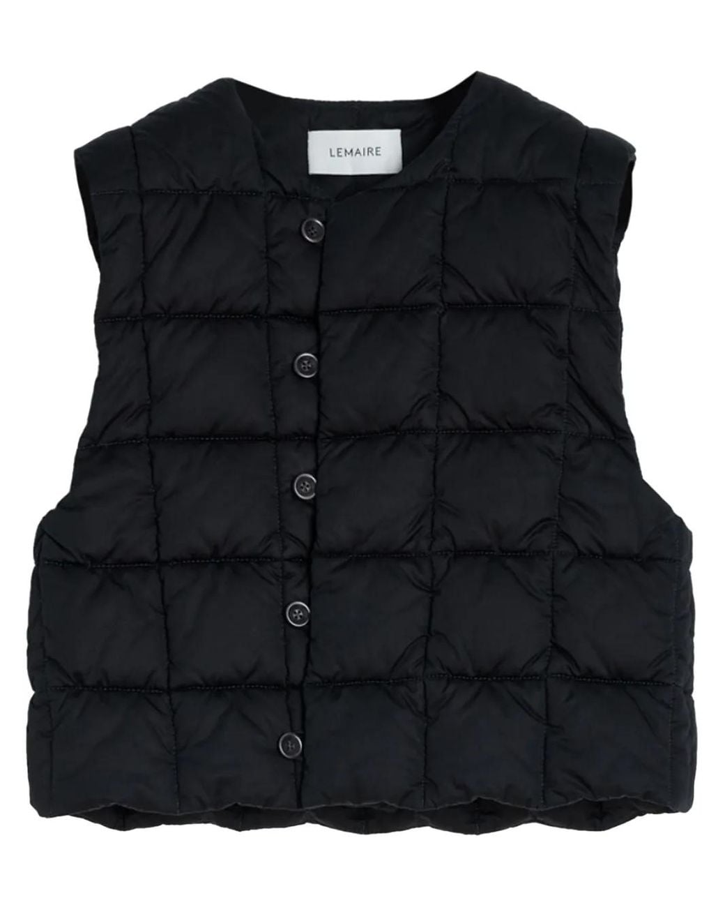 lemaire-designer-black-Wadded-
