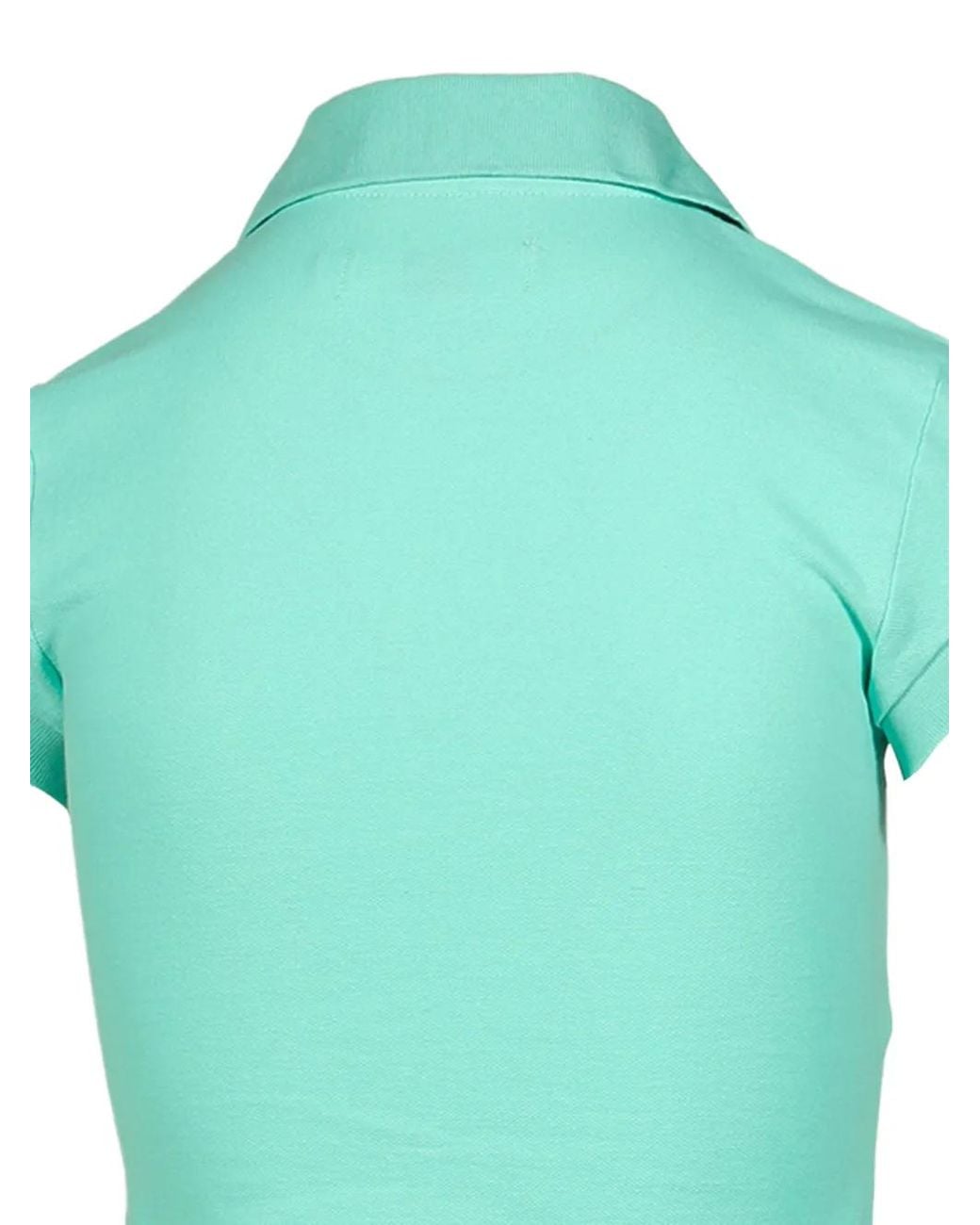 PRAYING Green Graphic-Print Polo Shirt