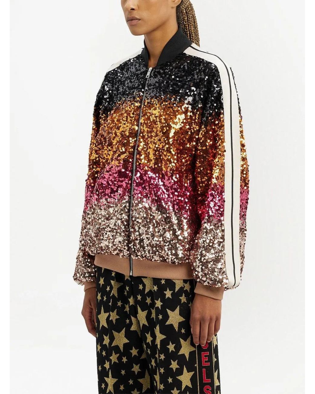 Palm Angels Red Jacket Polyester