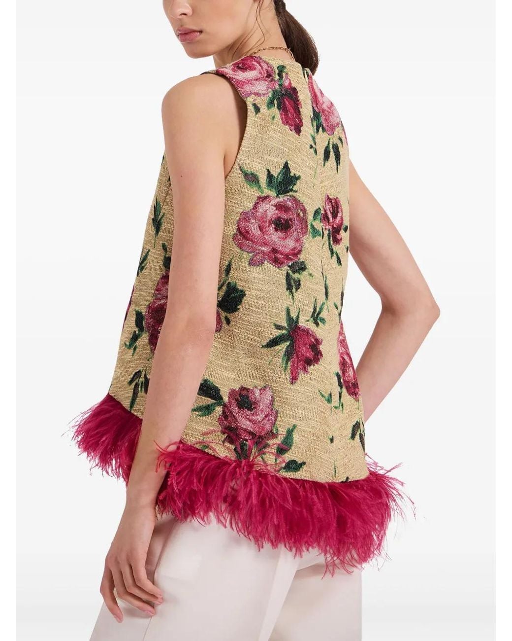 LaDoubleJ Pink La Scala Top