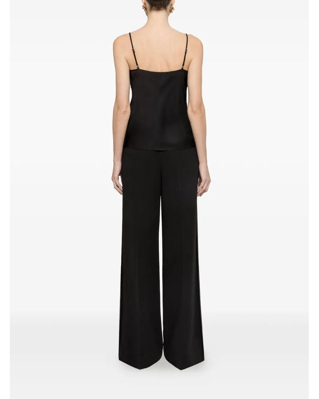 Haut À Empiècements En Tulle Nissa en coloris Black