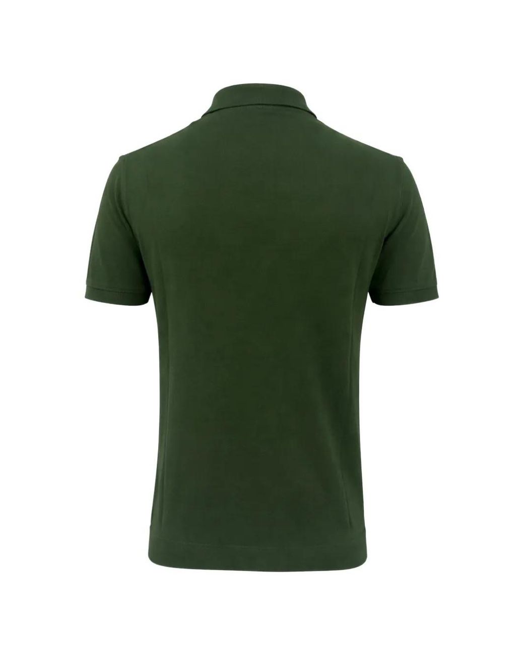 Franzese Collection Green Gossip Ribbed-Trim Polo Shirt for men