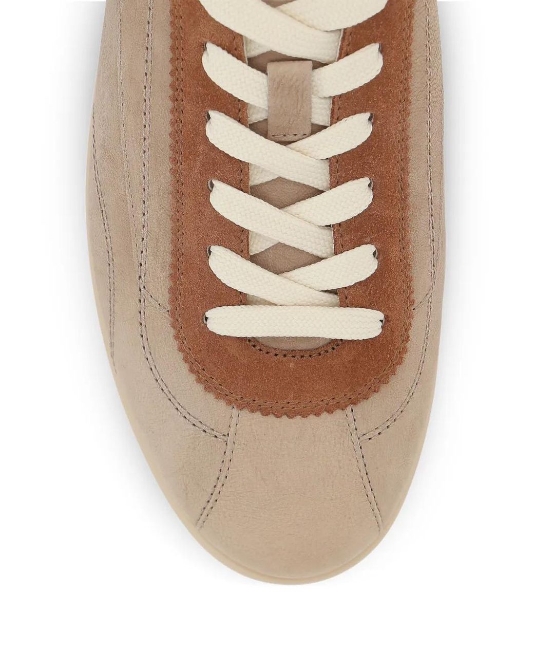 Brunello Cucinelli Brown Suede Lace-Up Sneakers for men