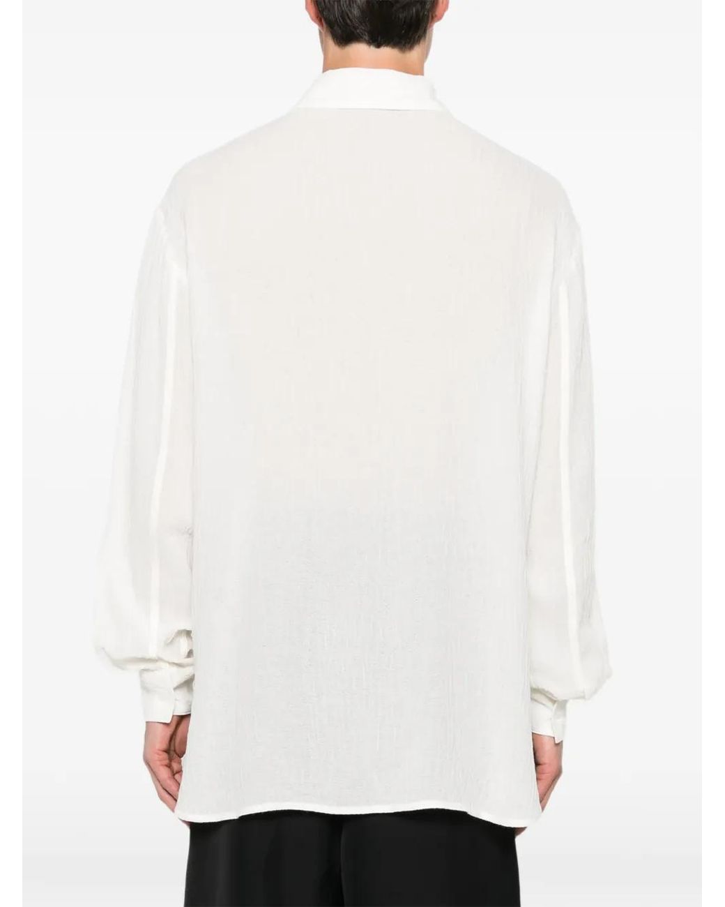 ROLD SKOV White Chemise À Manches Longues for men