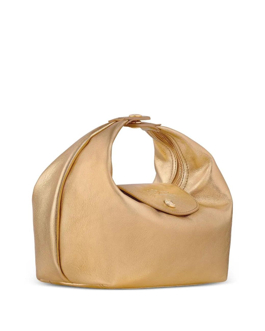 Longchamp Metallic Mini Le Pliage Xtra Leather Tote Bag