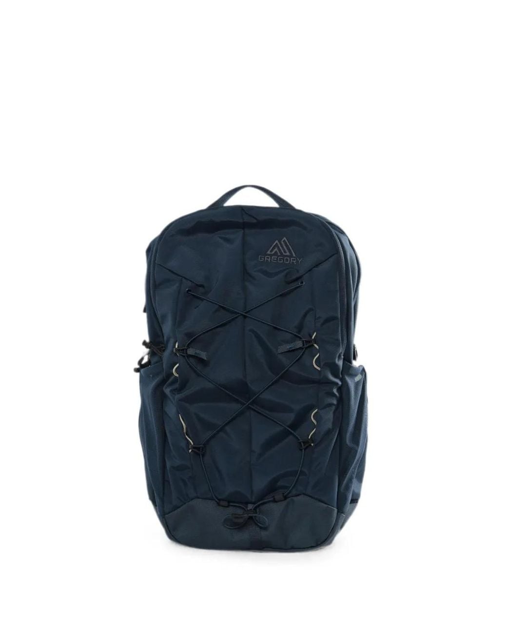 Gregory Blue Teros Bungee-Cord Logo-Print Backpack
