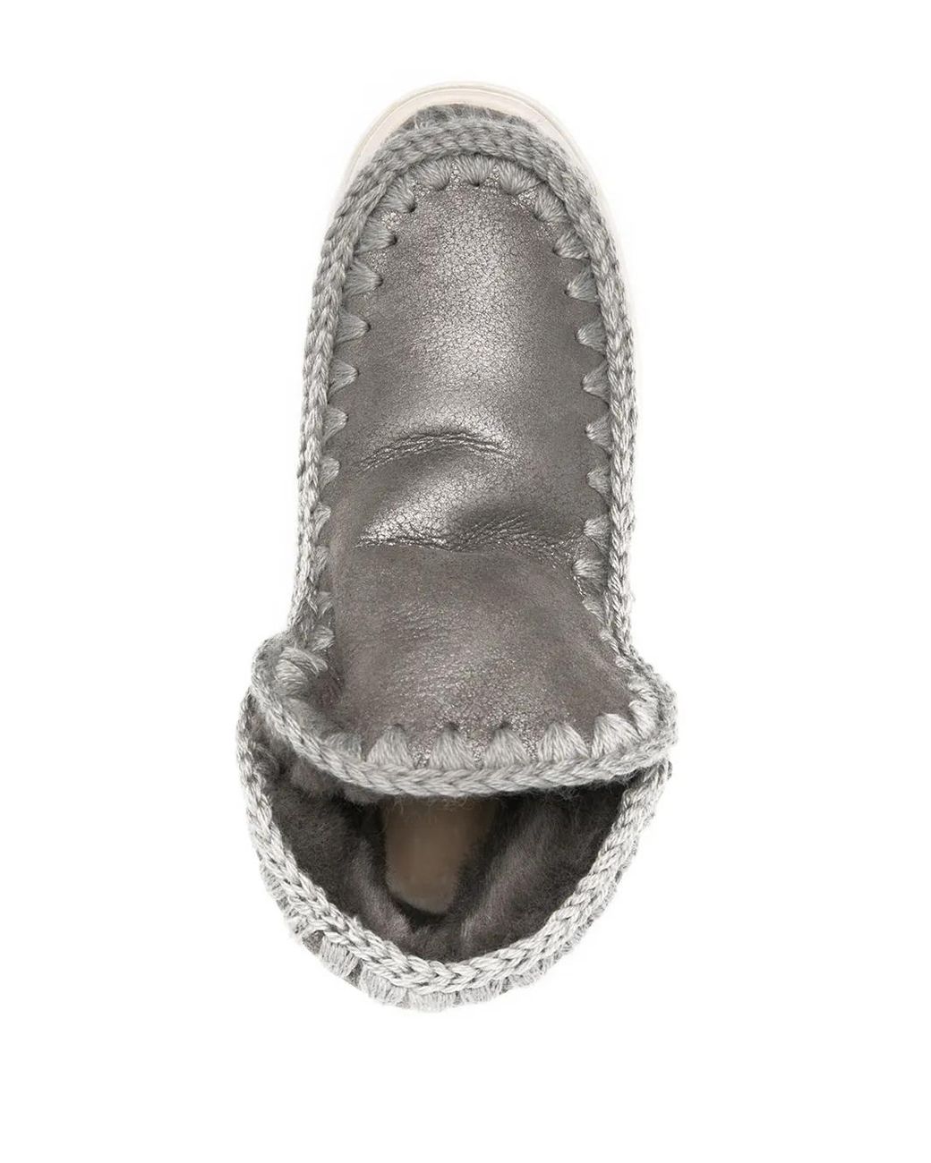 Mou Gray Eskimo Ankle Boots