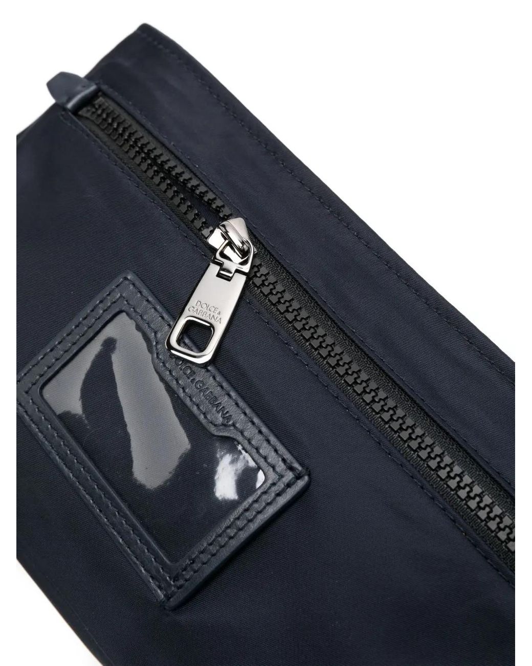 Dolce & Gabbana Gürteltasche Mit Vorstehendem Logo in Black für Herren