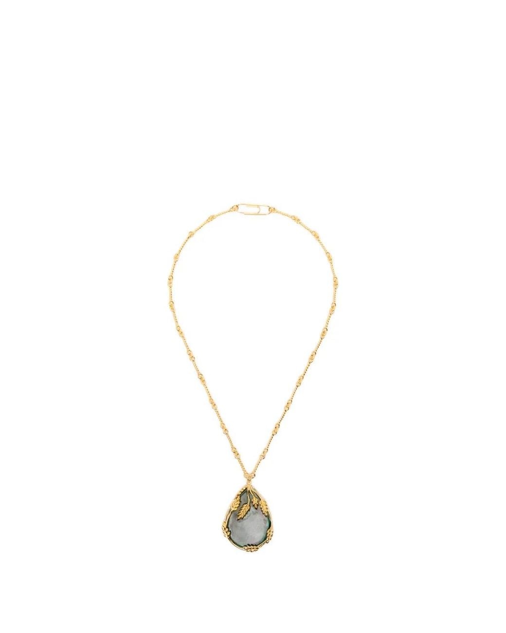 Aurelie Bidermann Metallic Françoise Paperclip-Fastening Necklace