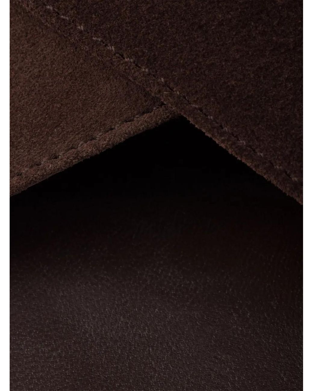 Prada Brown Cross-Strap Suede Sandals