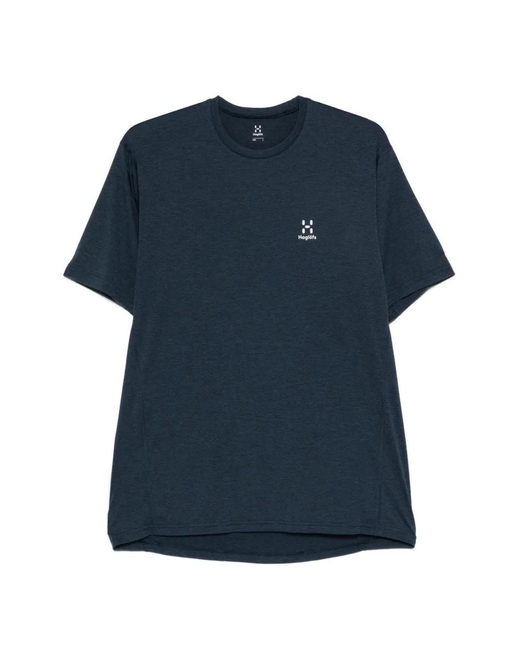 Haglöfs Blue Logo-Print Short-Sleeve T-Shirt for men
