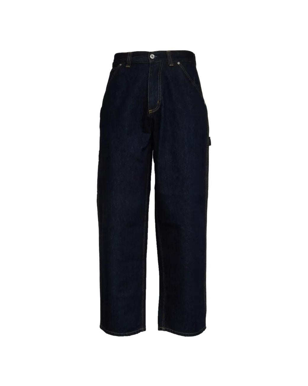 Carhartt Blue Belmont Buckle-Back Trousers for men