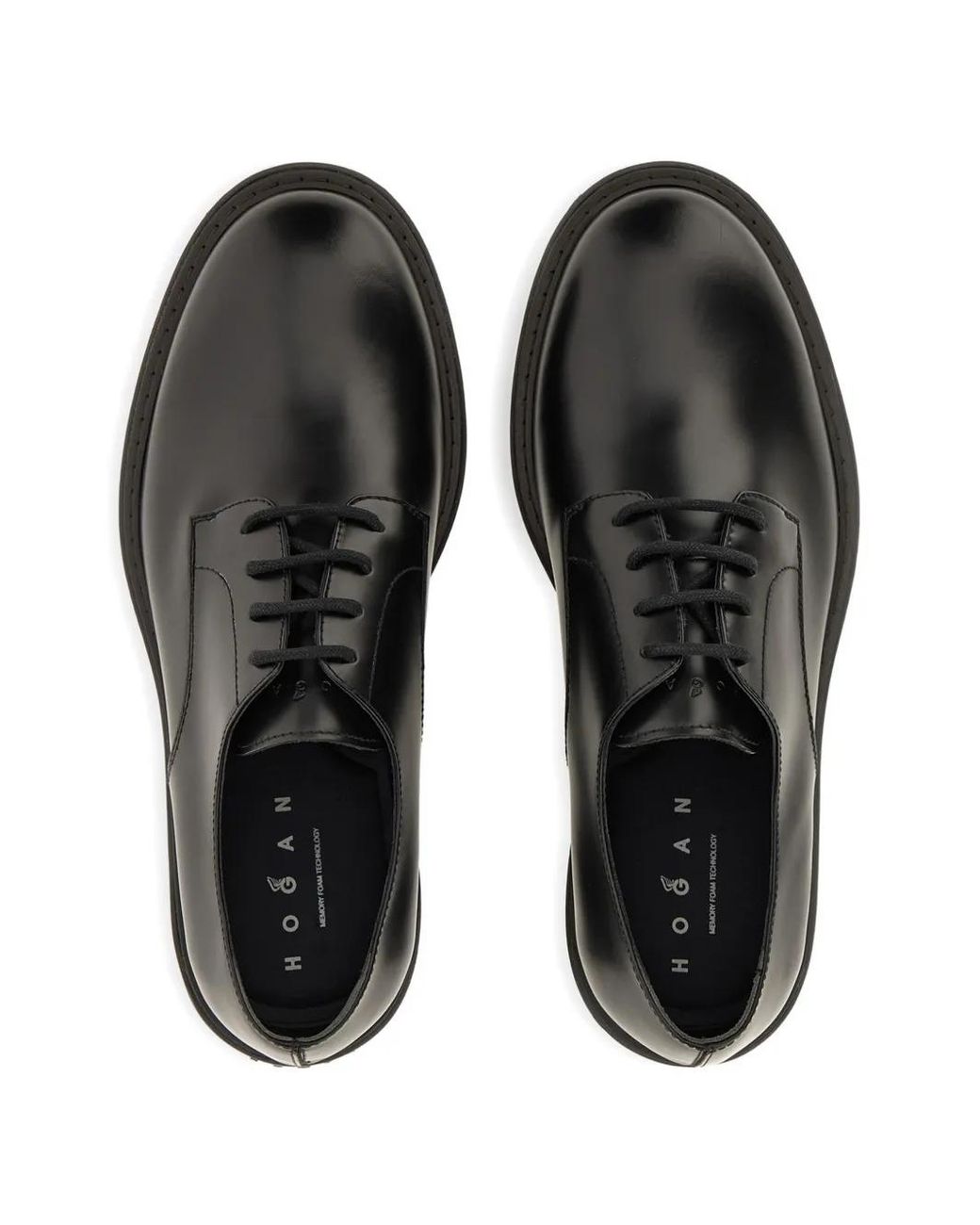Hogan Black Lace-Ups H704 for men