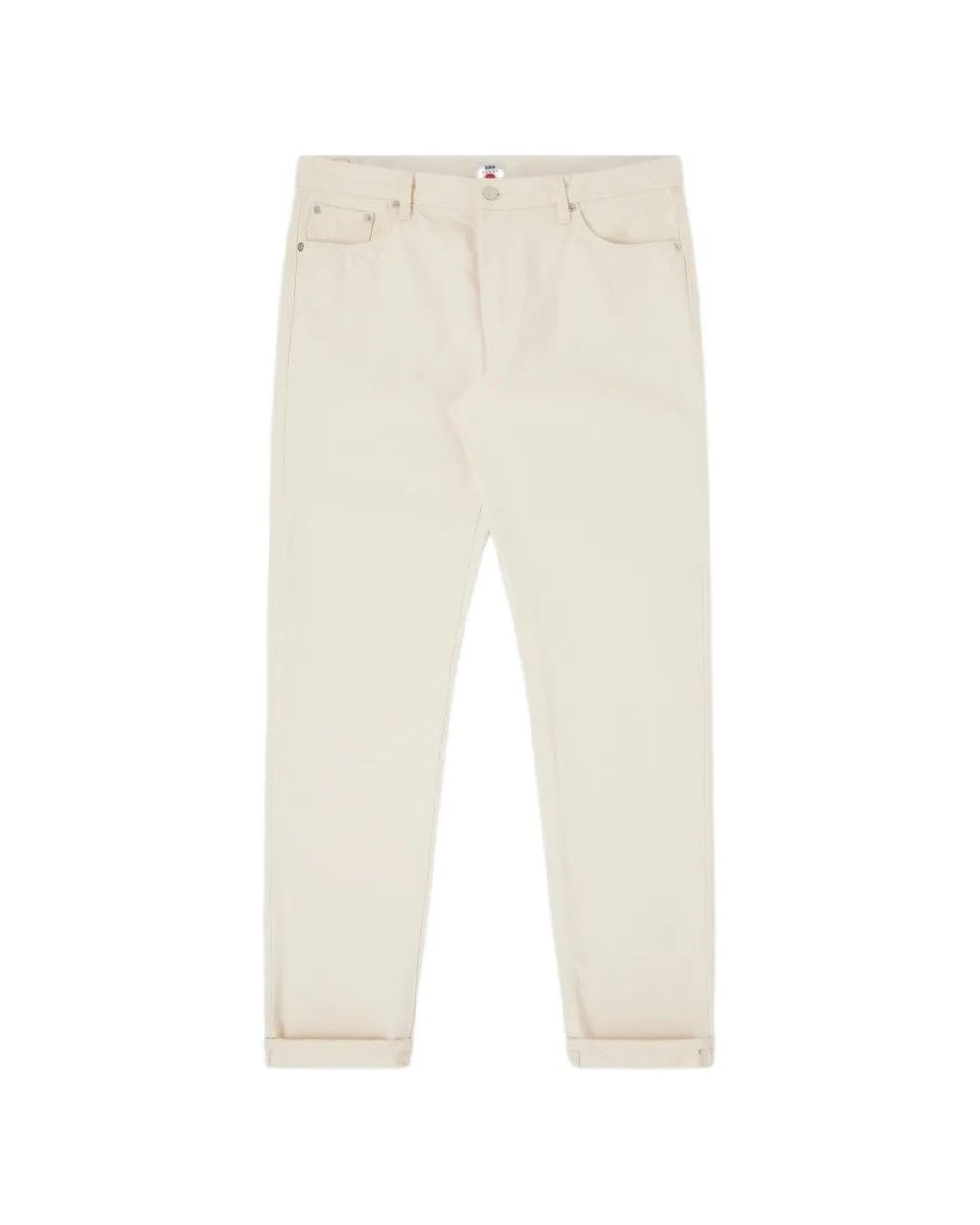 Edwin White Five-Pockets Denim for men