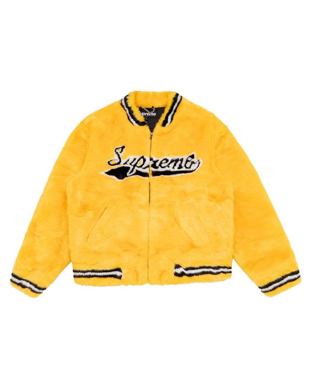 Supreme Varsity Bomber Jacket in Yellow for Men | Lyst