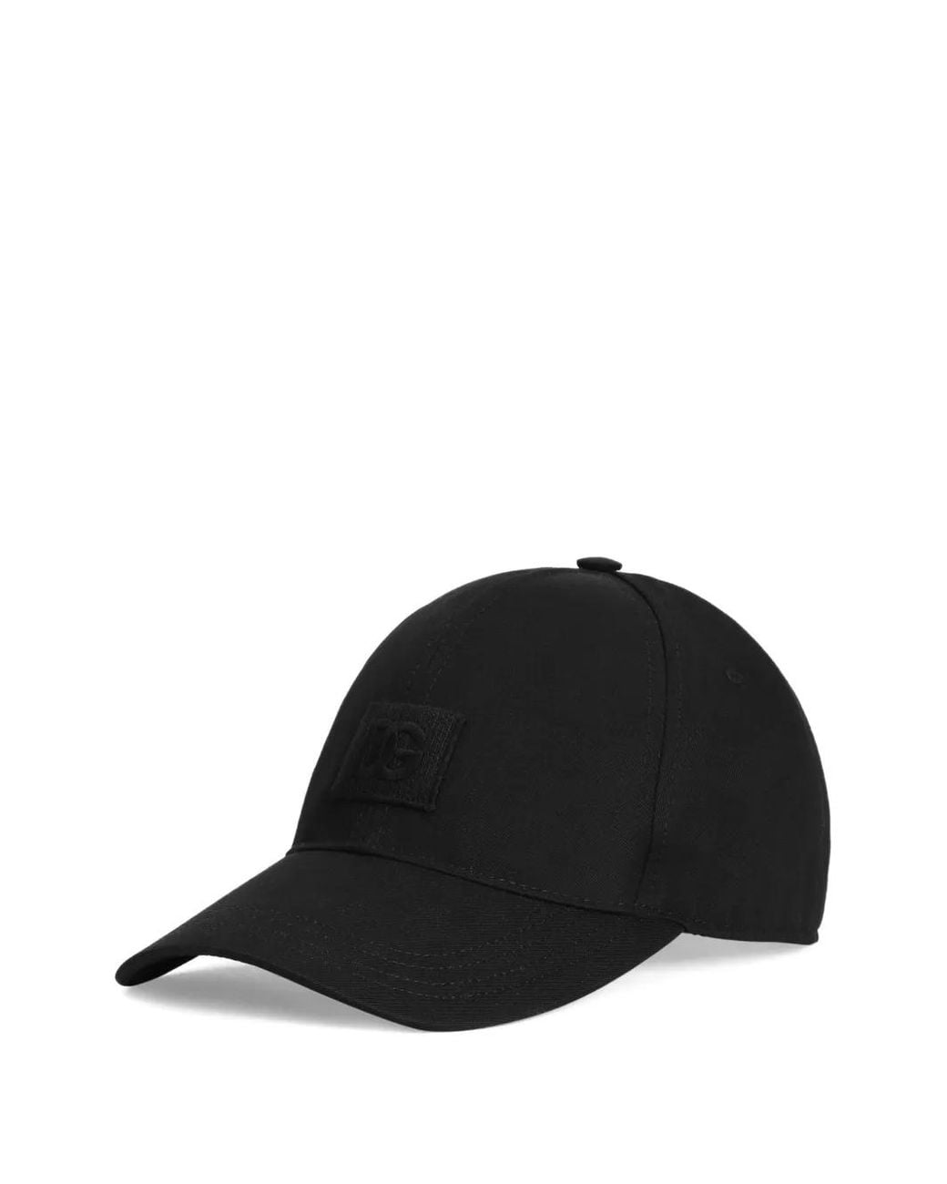 Dolce & Gabbana Drill Baseballkappe in Black für Herren
