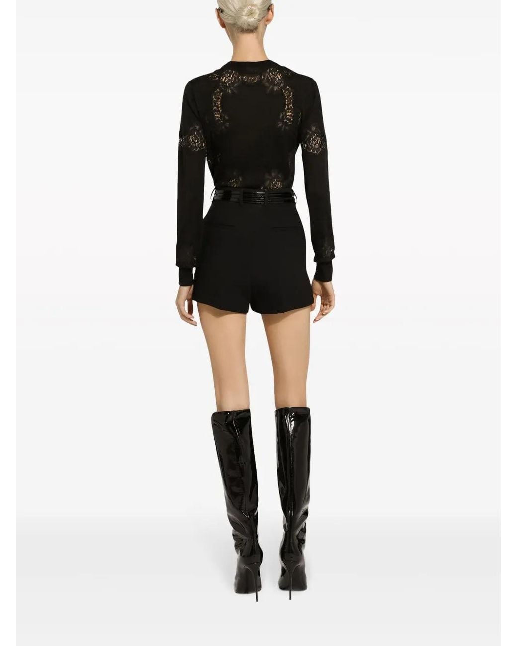 Dolce & Gabbana Black Sweaters