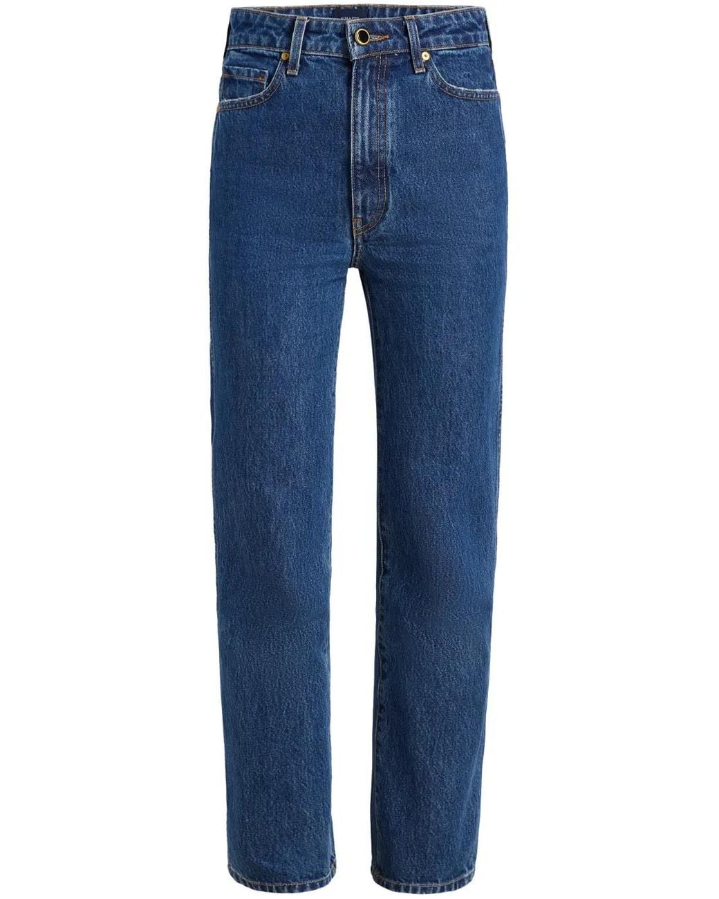 Khaite Straight Jeans in het Blue