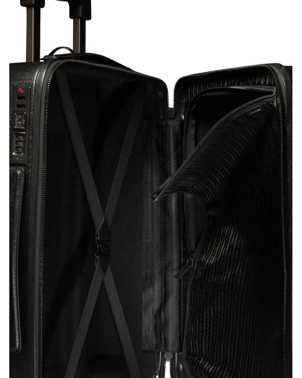 Prada Black Polycarbonate Trolley