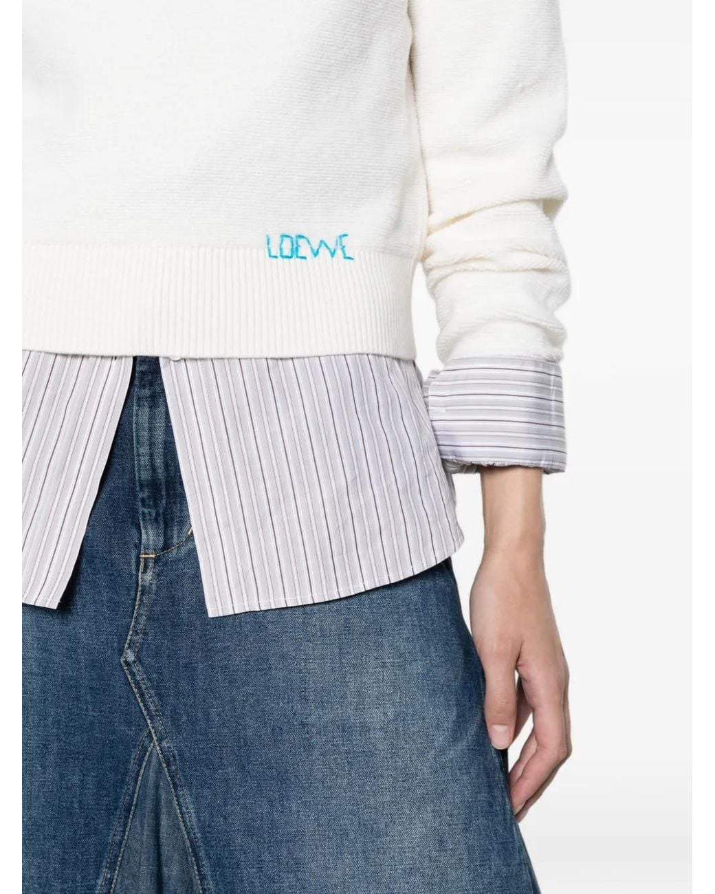Loewe White Sweater