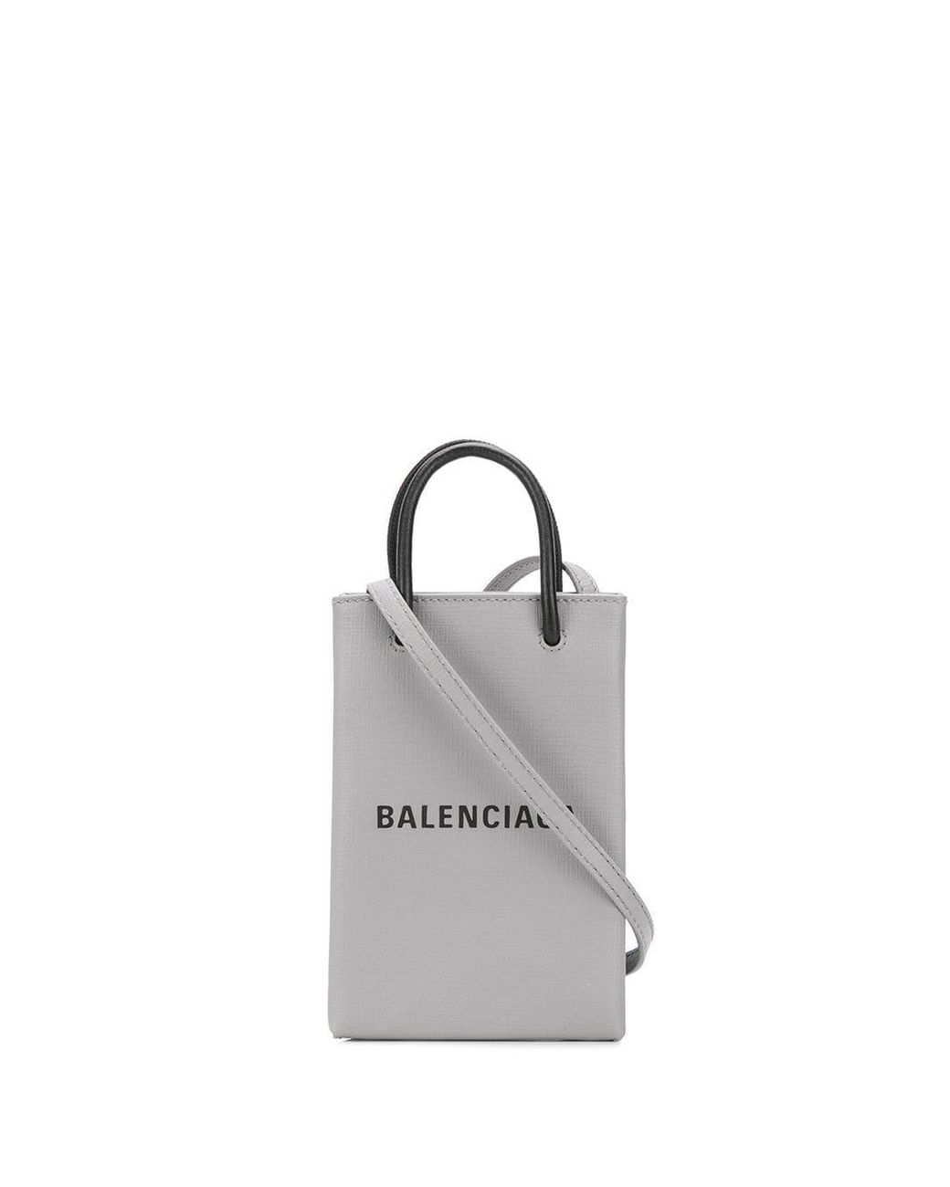 メンズ Balenciaga バレンシアガ ショッピング フォンホルダー ...