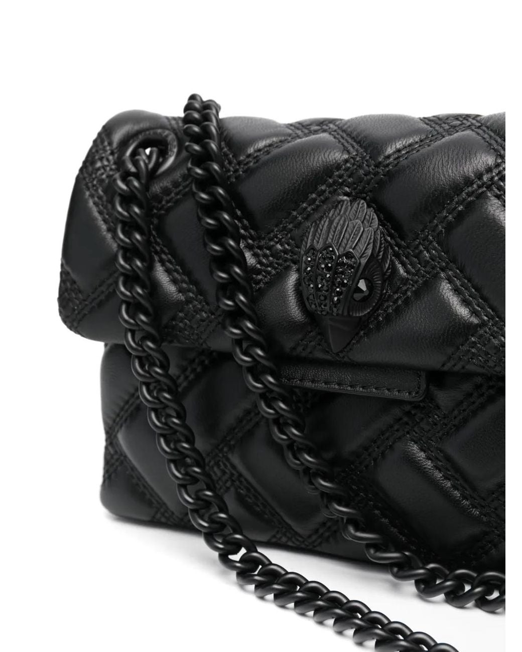 Bolso de hombro Kensington Drench Kurt Geiger de color Black