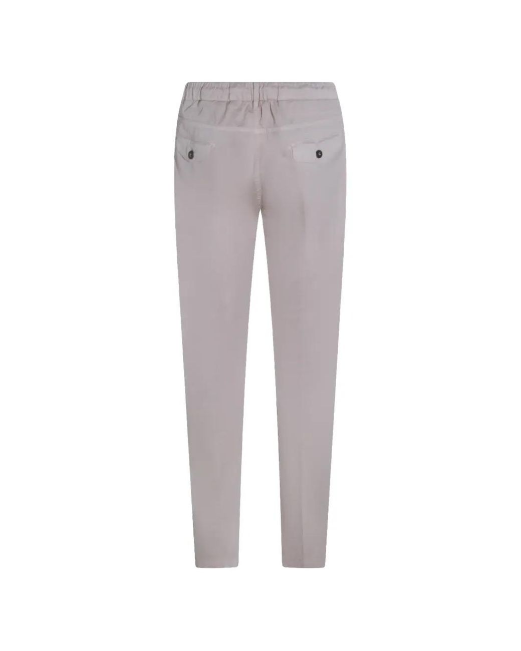 Eleventy Gray Drawstring Trousers for men