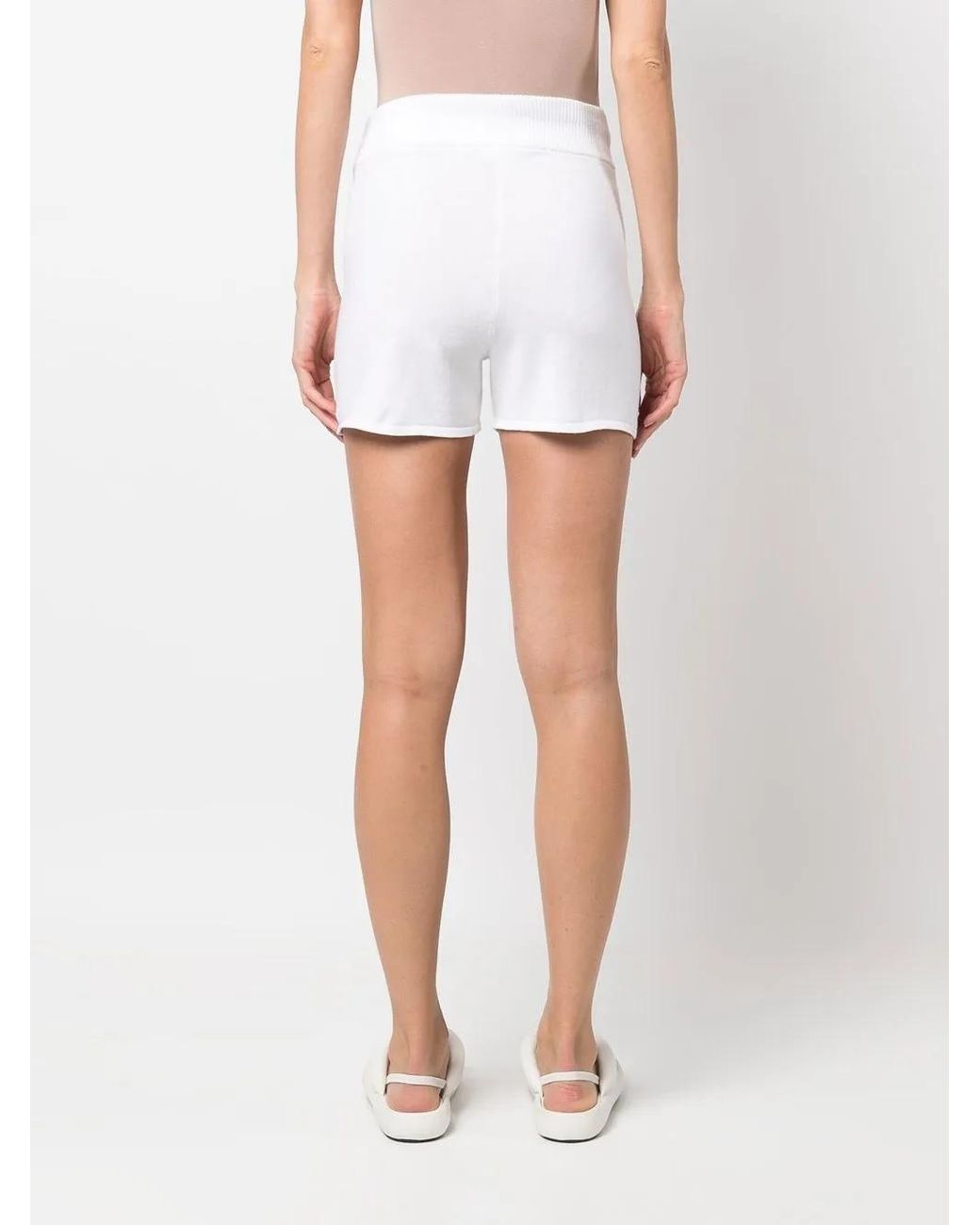 Rossignol Blue Embroidered-Logo Drawstring Shorts