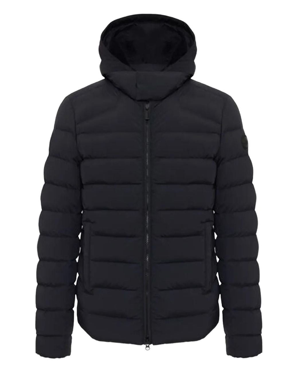 Colmar Blue Hooded Zip-Up Coat for men