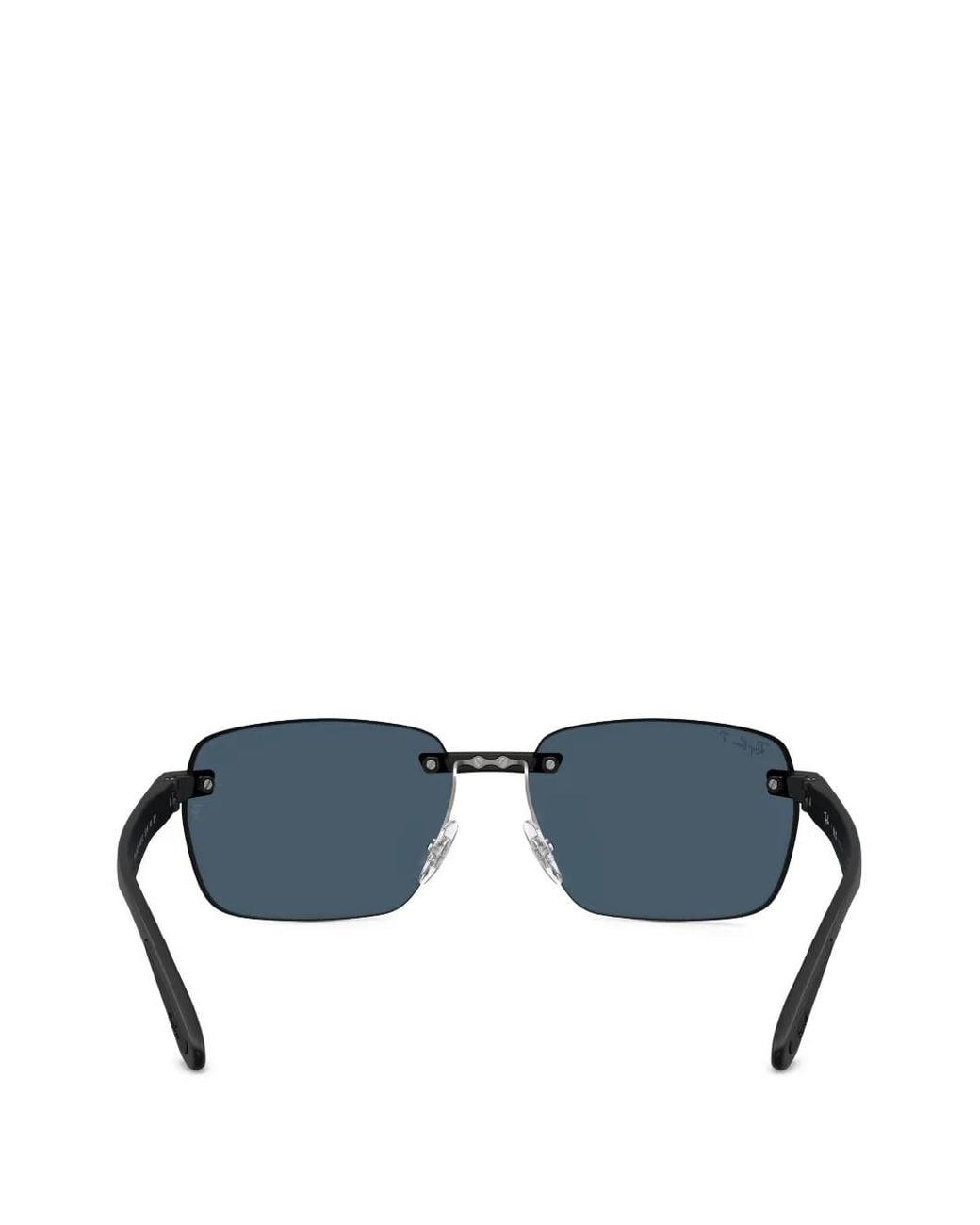Ray-Ban Blue Rimless Sunglasses