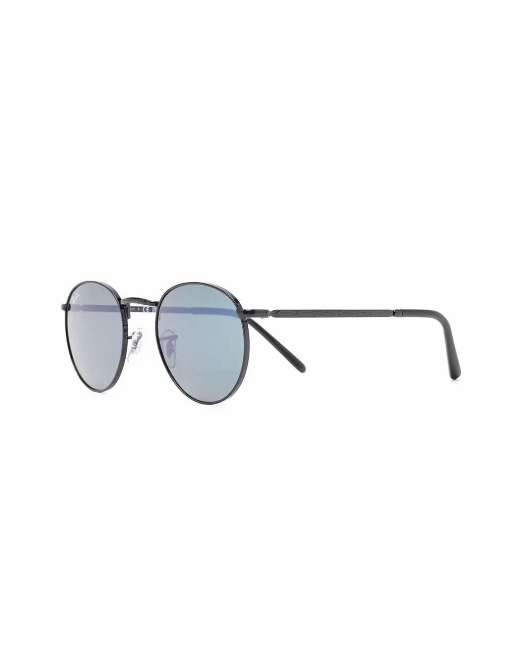 Ray-Ban Blue Round-Frame Sunglasses