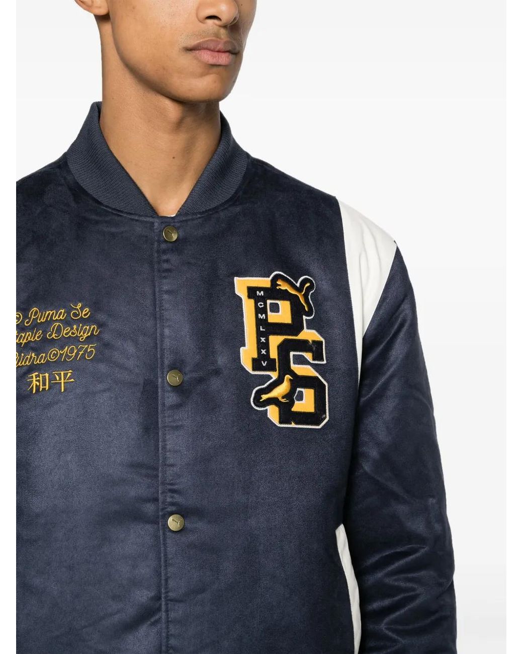 PUMA X Staple Jack Met Logopatch in het Blue voor heren