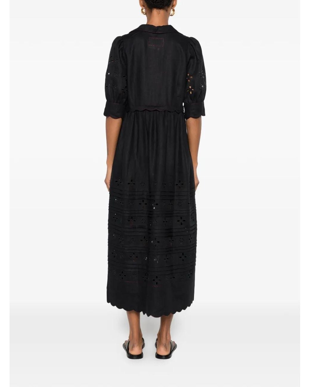 Vita Kin Black Bari Midii Dress