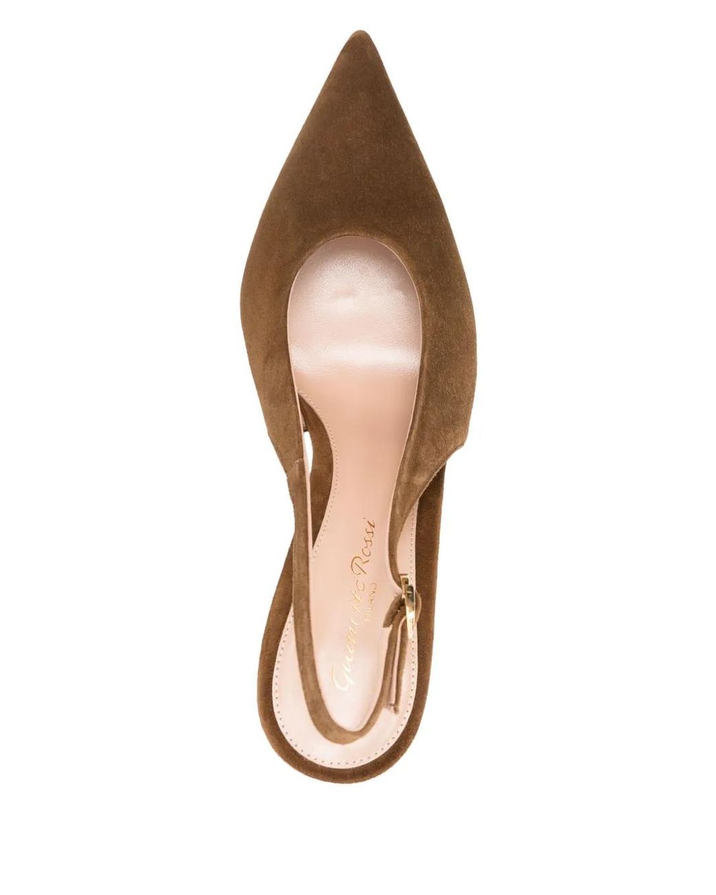 Gianvito Rossi Brown Shoe Robbie
