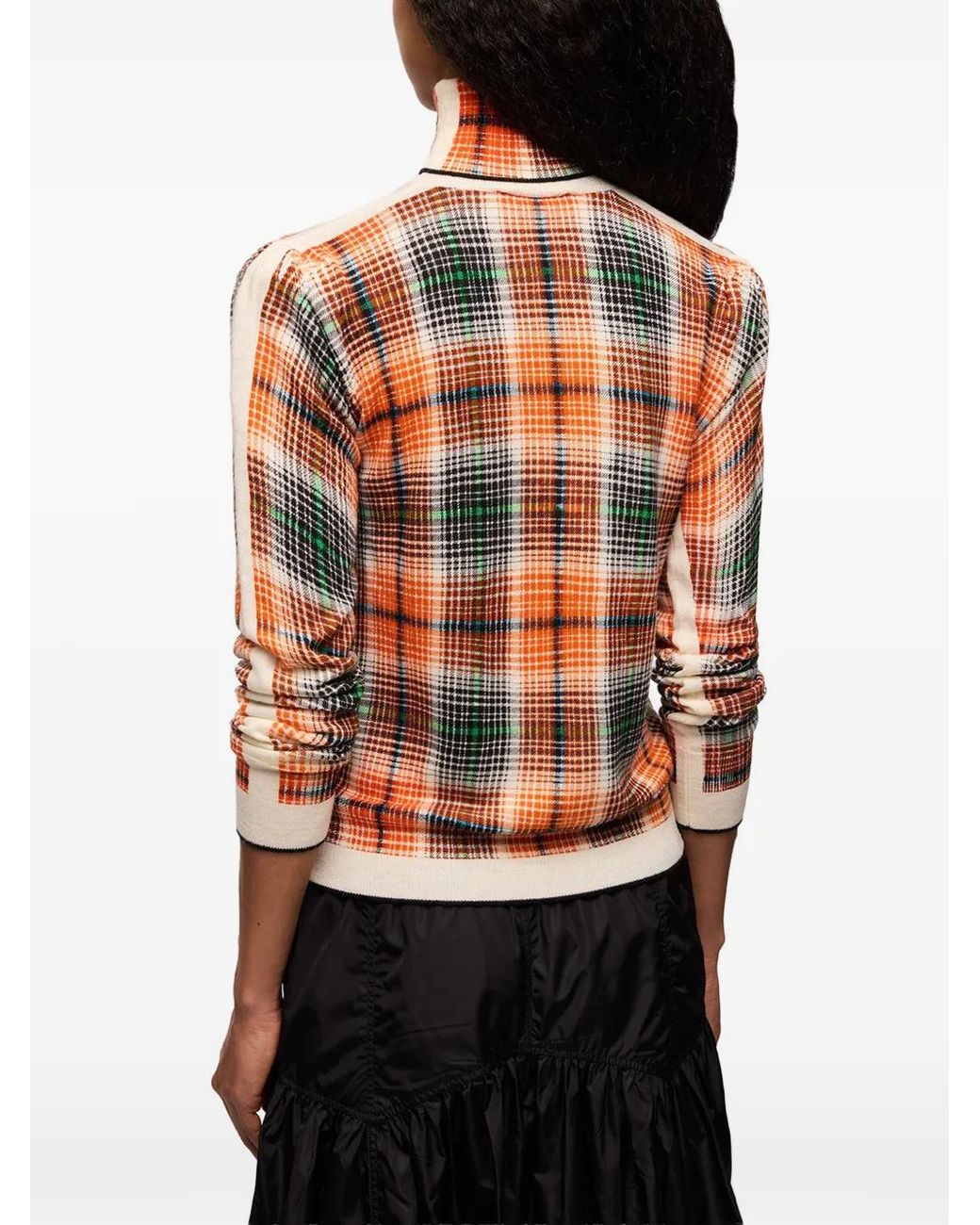 Ganni Orange Turtleneck