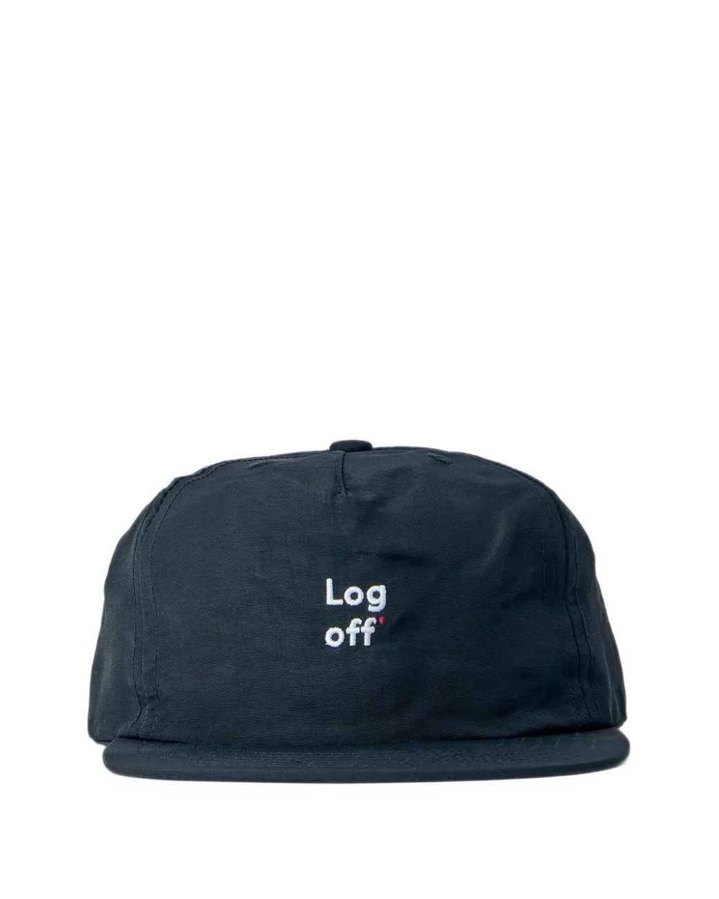 District Vision Blue Log Off Embroidered Cap
